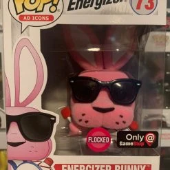 Gamestop Exclusives Funko Pop Ad Icons Energizer Bunny Flocked Edition (GameStop Exclusive)