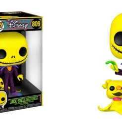 **Pre-Order** Funko Pop Disney Nightmare Before Christmas - Jack & Zero Blacklight Not Valid For Free Shipping