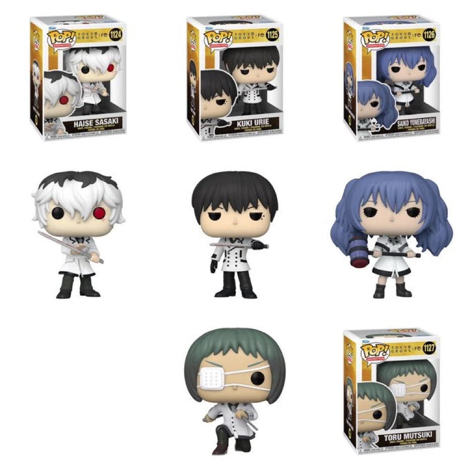 **Pre-Order** Funko Pop Animation Tokyo Ghoul - Bundle Of 4 3 **Pre-Order** Funko Pop Animation Tokyo Ghoul - Bundle Of 4