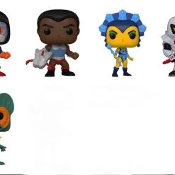 Funko Pop Masters Of The Universe Bundle Of 5