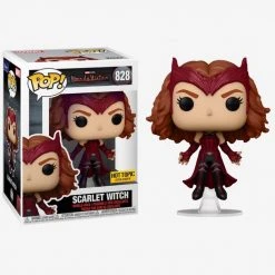 Funko Pop Marvel WandaVision Scarlet Witch (Hot Topic Exclusive) Hot Topic Exclusives