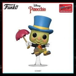 NYCC 2020 (Shared Exclusives) Funko Pop Disney Pinocchio Jiminy Cricket (NYCC 2020 Shared Exclusive)