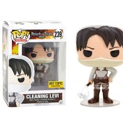 Hot Topic Exclusives **Pre-Order** Funko Pop Animation Attack On Titan Cleaning Levi (Hot Topic Exclusive) Not Valid For Free Shipping