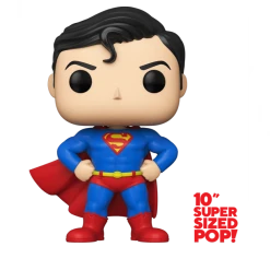 Walmart Exclusives **Pre-Order** Funko Pop D.C. Comics Superman 10” (Walmart Exclusive)