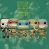 Teenage Mutant Ninja Turtles Funko Pop Vinyl TMNT Bundle Of 5