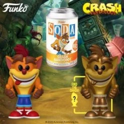 Funko Pop Vinyl Soda Crash Bandicoot With Chance At Chase (Wave 10)