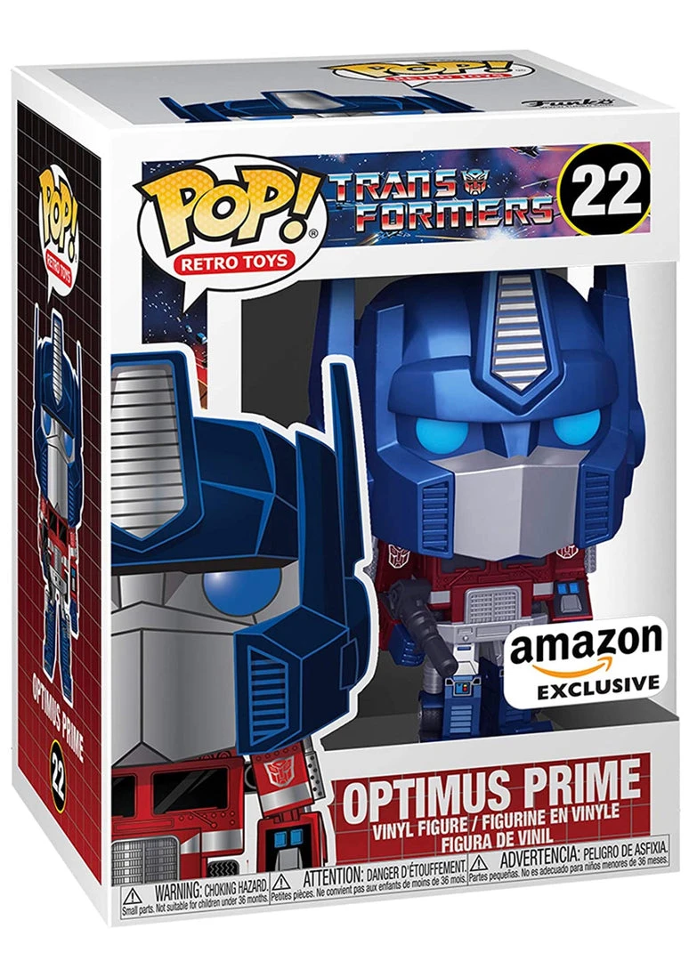 ** Pre-Order ** Funko Pop Transformers Optimus Prime Metallic (Amazon Exclusive) 3 ** Pre-Order ** Funko Pop Transformers Optimus Prime Metallic (Amazon Exclusive)