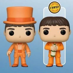 Funko Pop Movies Dumb & Dumber Lloyd In Tux Bundle (Chase+Common)