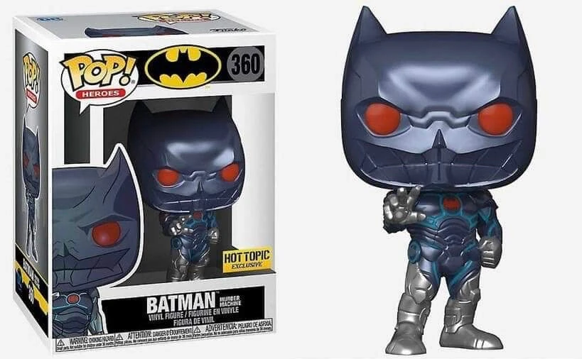 Hot Topic Exclusives Funko Pop Heroes D.C. Batman Murder Machine (Hot Topic Exclusive) 3 Hot Topic Exclusives Funko Pop Heroes D.C. Batman Murder Machine (Hot Topic Exclusive)