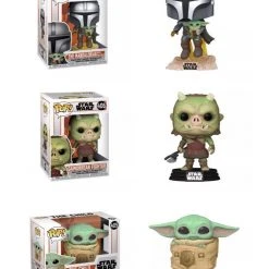 Funko Pop Star Wars: The Mandalorian Bundle Of 3