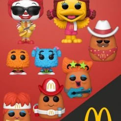 Funko Pop Ad Icons Mcdonald's Bundle Of 7 (Enter Free Shipping In The Promo Box At Checkout Valid In The USA Only)