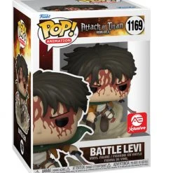 **Pre-Order** Funko Pop Animation Attack On Titan - Battle Levi Bloody (A.E. Exclusive) (WAVE 1)