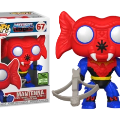 Funko Pop Television Masters Of The Universe Mantenna (2021 ECCC Shared Sticker) ECCC 2020