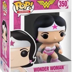 Funko Pop Heroes D.C. Wonder Woman (Breast Cancer Edition)