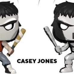 Pop! & Tee Funko Pop Comics Teenage Mutant Ninja Turtles Casey Jones Chase + Common Bundle (PX Exclusive) Not Valid For Free Shipping
