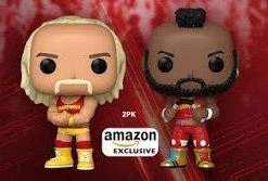 Funko Pop WWE Mr. T & Hulk Hogan 2 Pack (Amazon Exclusive)