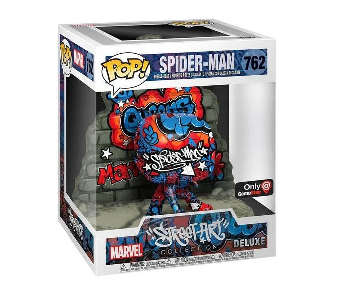Funko Pop Marvel Street Art Spider-Man (GameStop Exclusive) ETA February 3 Funko Pop Marvel Street Art Spider-Man (GameStop Exclusive) ETA February