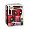 ECCC 2020 Funko Pop Marvel Deadpool: Deadpool In Teddy Bear Pants (2021 ECCC Shared Sticker) Not Valid For Free Shipping