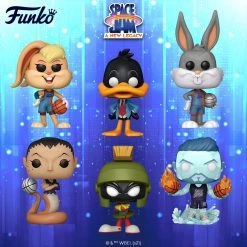 Funko Pop Movies Space Jam Bundle Of 9 (Enter Free Shipping At Checkout)