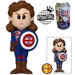 Funko Pop Vinyl Soda Captain Carter (International Excluisve)