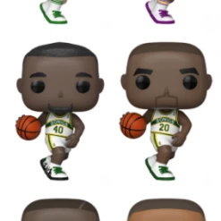 NBA Pops Funko Pop NBA Legends Complete Set Of 6 (Enter Free Shipping In The Promo Box At Checkout Valid In The USA Only)