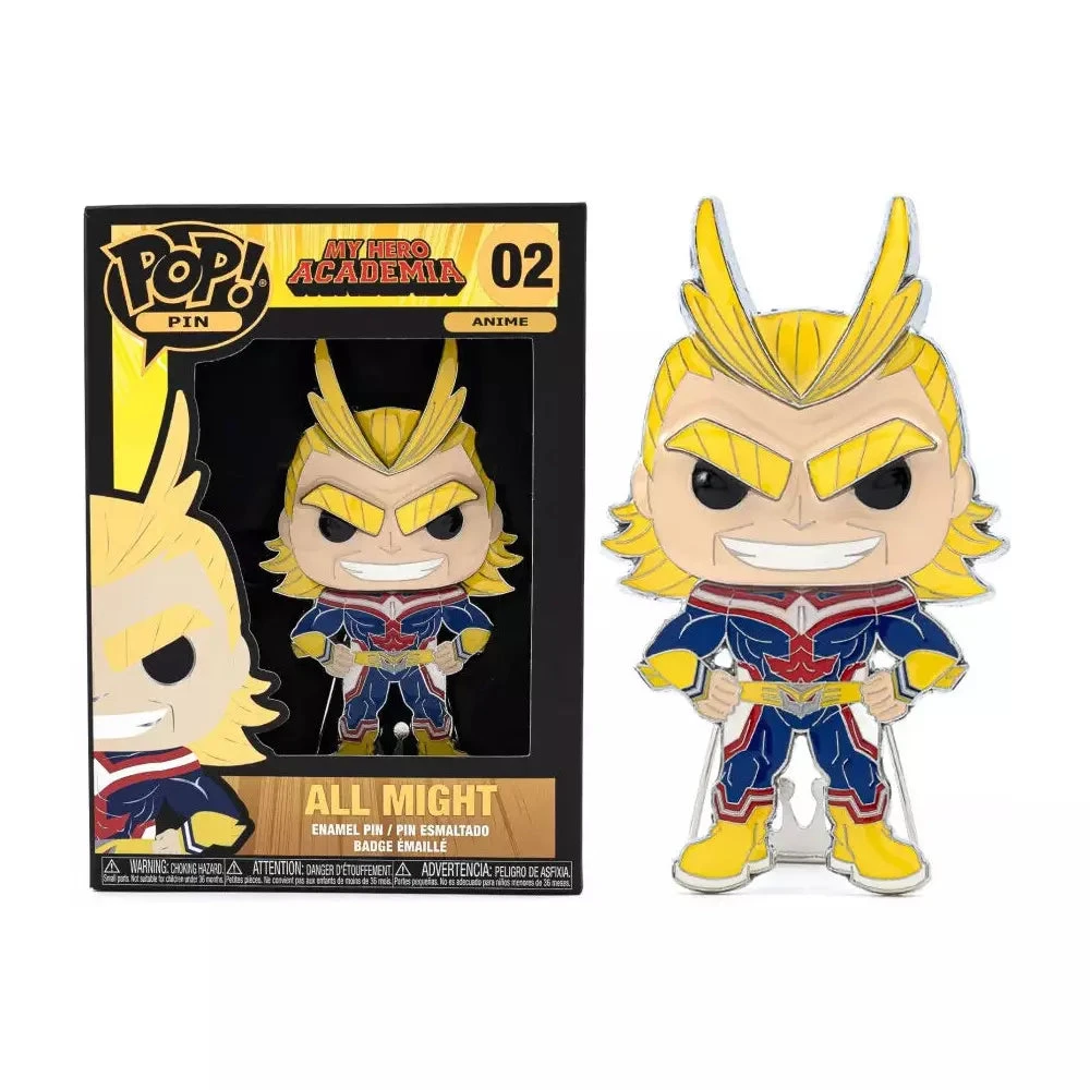 Funko Pop Pin My Hero Academia - All Might 3 Funko Pop Pin My Hero Academia - All Might