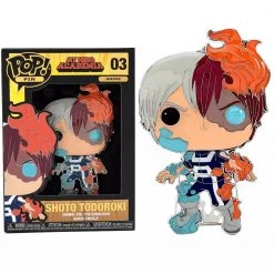 Badger Bargains Funko Pop Pin My Hero Academia - Shoto Todoroki