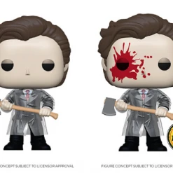 Funko Pop Movies American Psycho Patrick Bateman Bundle (Chase + Common) Funko Pop Horror