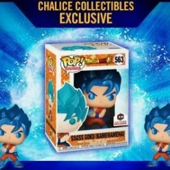 Funko Pop Animation Dragon Ball Super SSGSS Goku (Chalice Exclusive) Chalice Exclusives