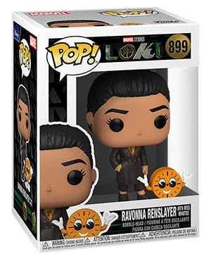 Funko Pop Marvel's Loki Ravonna Renslayer With Miss Minutes 3 Funko Pop Marvel's Loki Ravonna Renslayer With Miss Minutes
