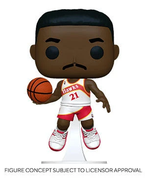 NBA Pops Funko Pop NBA Legends Dominique Wilkins (Hawks Home) 3 NBA Pops Funko Pop NBA Legends Dominique Wilkins (Hawks Home)