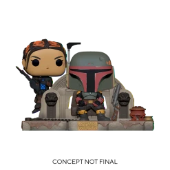 Funko Pop Moment Television Star Wars Mandalorian - Boba Fett & Fennec Shand (Not Valid For Free Shipping) All Other TV Pops
