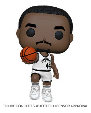NBA Pops Funko Pop NBA Legends George Gervin (Spurs Home) 3 NBA Pops Funko Pop NBA Legends George Gervin (Spurs Home)