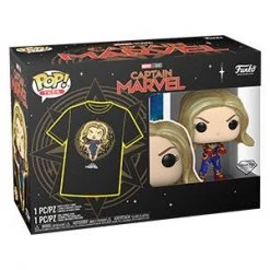 **Pre-Order** Funko Pop & Tee Marvel - Captain Marvel Other Marvel Pops