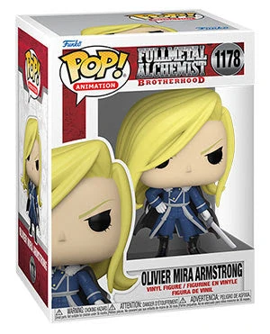 **Pre-Order** Funko Pop Animation Full Metal Alchemist Brotherhood - Olivier Mira Armstrong With Sword 3 **Pre-Order** Funko Pop Animation Full Metal Alchemist Brotherhood - Olivier Mira Armstrong With Sword