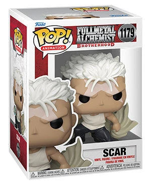 **Pre-Order** Funko Pop Animation Full Metal Alchemist Brotherhood - Scar 3 **Pre-Order** Funko Pop Animation Full Metal Alchemist Brotherhood - Scar