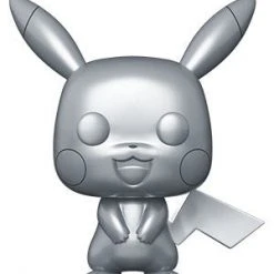 Funko Pop Games Pokemon Pikachu (Silver Metallic)