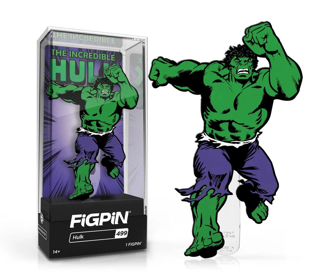 FiGPiN Marvel Classics Hulk (#499) 3 FiGPiN Marvel Classics Hulk (#499)