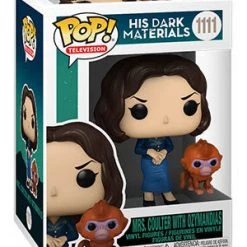 Funko Pop TV! His Dark Materials Mrs. Coulter With Daem