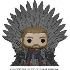 Funko Pop TV! Deluxe Game Of Thrones Ned Stark On Throne