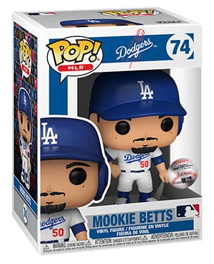 Funko Pop MLB Los Angeles Dodgers Mookie Betts MLB Pops 3 Funko Pop MLB Los Angeles Dodgers Mookie Betts MLB Pops